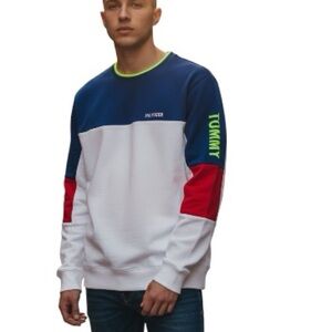 Tommy Hilfiger sport pullover sweatshirt size L